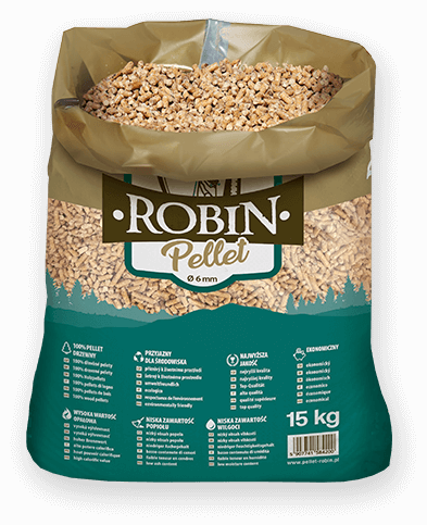 worek pelletu opałowego Robin do kupienia w Świnoujściu lub sklepie internetowym